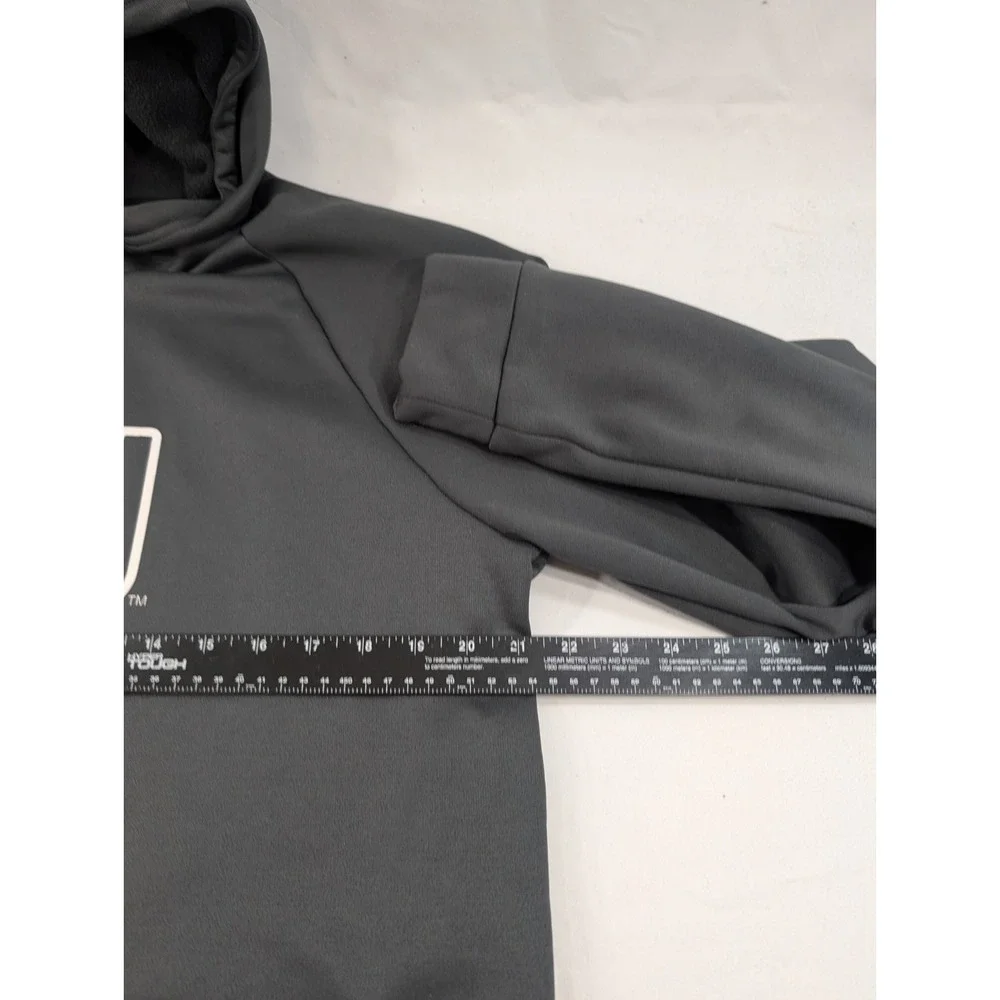 Jordan Nike Oklahoma Baptist University Bison Pullover Hoodie Football Gray Larg